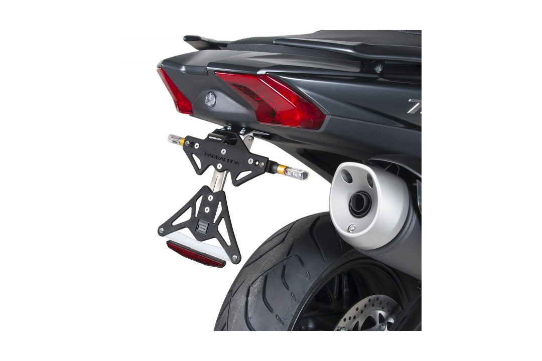 Soporte de matrícula Barracuda para Yamaha T-MAX 530 año de fabricación 2017