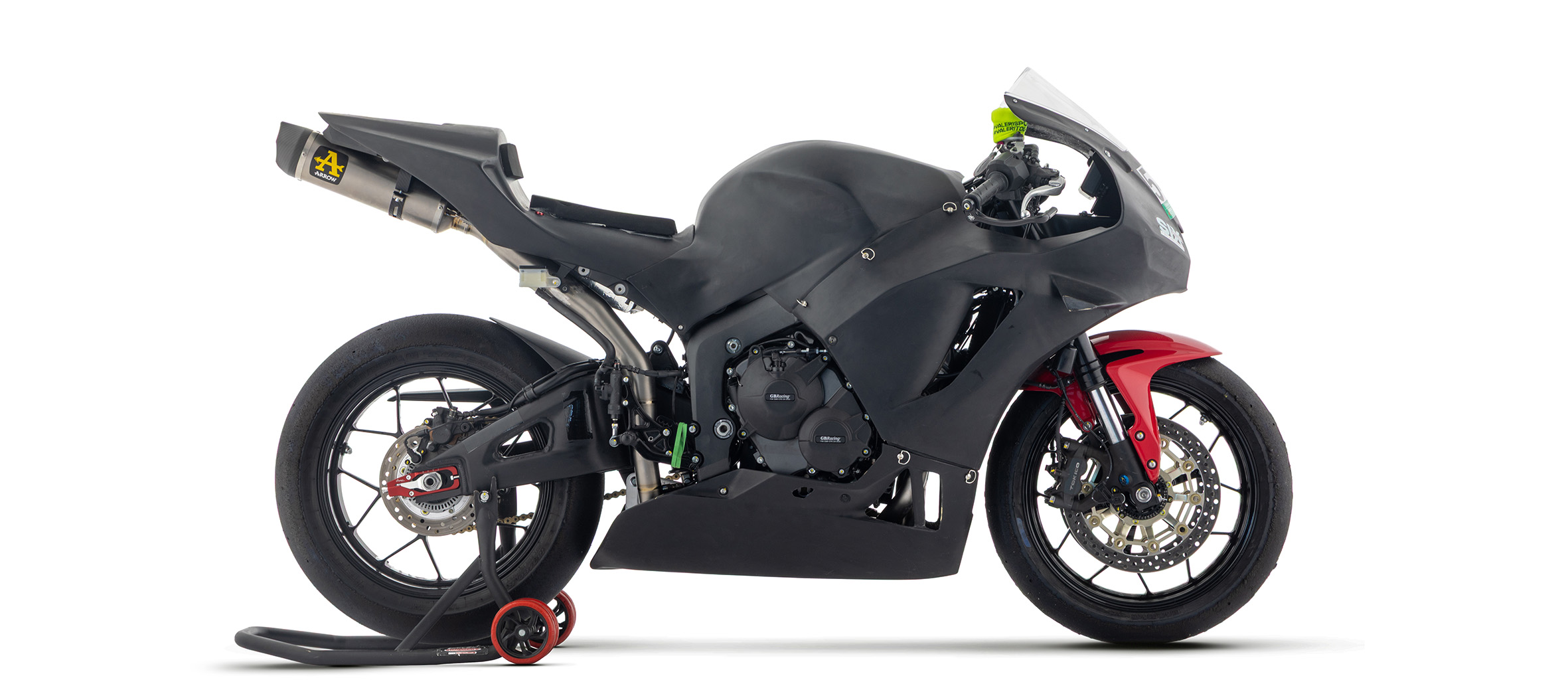 ARROW COMPETITION Sistema completo con silenciador Indy Race para Honda CBR600RR PC69 2024- Colector de titanio