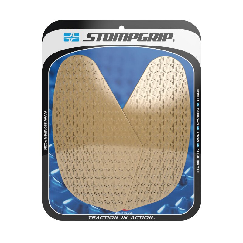 Almohadilla de depósito de gasolina Stompgrip transparente, Icon, kit de depósito de gasolina para moto de calle para Yamaha Tracer 9 GT, 2024-2025