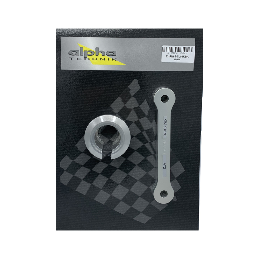 alpha Technik Kit de descenso 30mm para Yamaha YZF-R1; Tipo RN65; Año del modelo 2020-