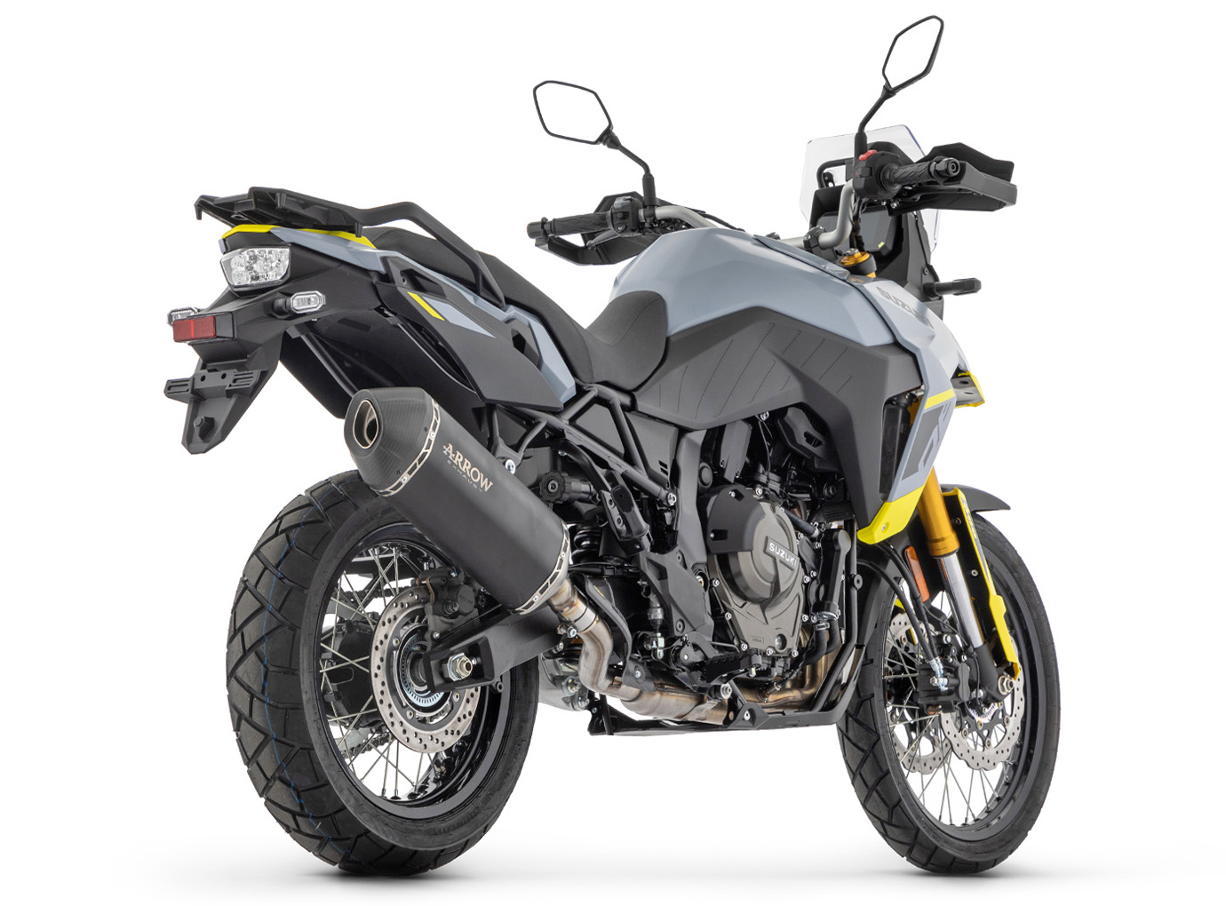 ARROW Escape SONORA DARK Titanio para Suzuki V-Strom 800DE Año del modelo 2023-