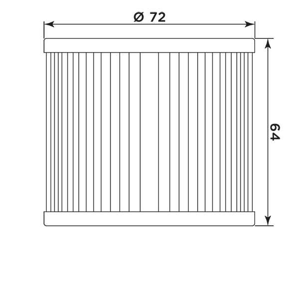 MIW filtro de aceite S3001 para varios modelos Suzuki