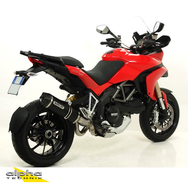 Escape ARROW RACE TECH para Ducati Multistrada 1200 / Diavel / Monster 1200 / Monster 821 de aluminio, negro
