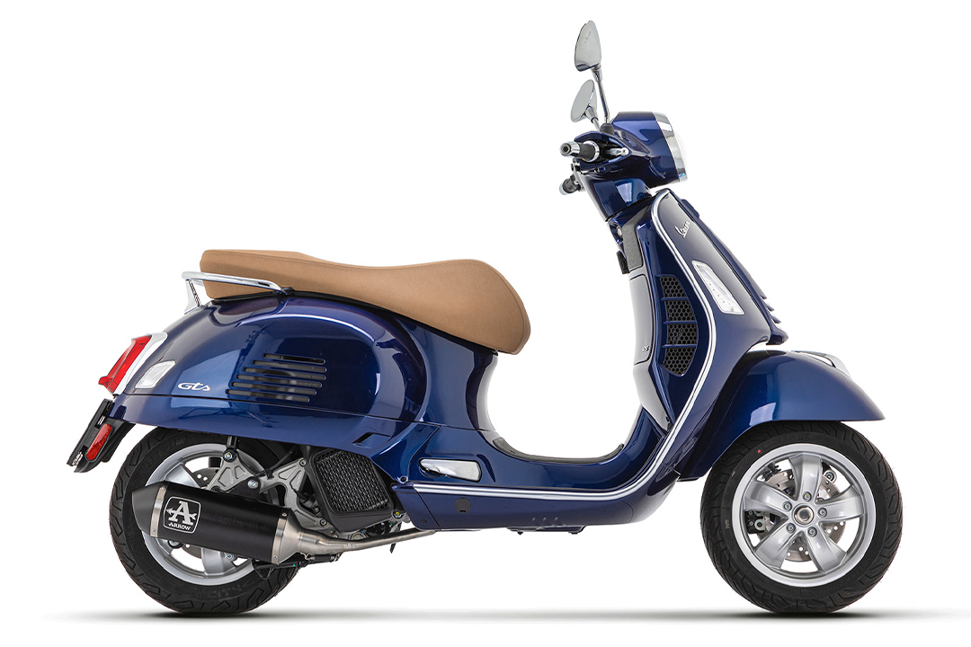 ARROW Escape DARK URBAN para Piaggio Vespa GTS 125 i.e. Año de modelo 2021-