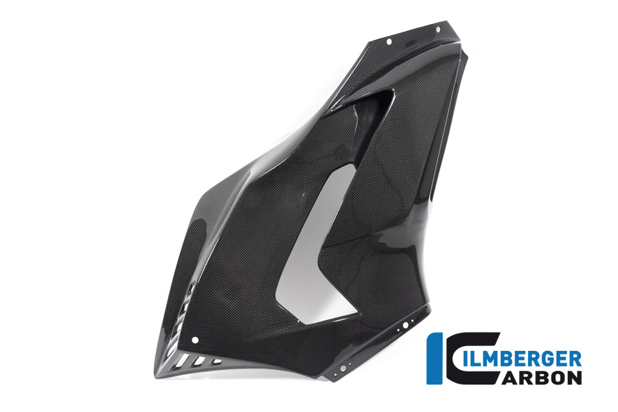 Ilmberger Carbon Panel lateral de carenado lado derecho, brillante, para Honda CBR1000RR-R Fireblade (SP), SC82, a partir de 2020-