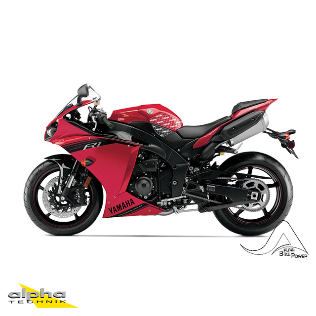 Stompgrip transparente, Volcano, para Yamaha YZF-R1, 2009-2014
