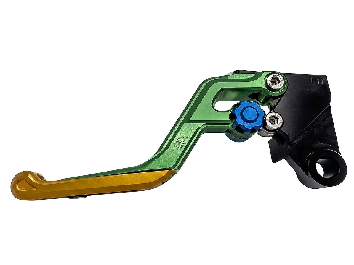 LSL ERGONIA maneta del embrague L67R Verde/Azul/Dorado