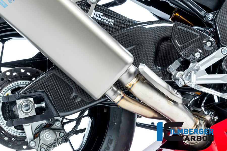 Cubierta de basculante Ilmberger de carbono lado derecho, brillante, para Honda CBR1000RR-R Fireblade (SP), SC82, a partir de 2020-