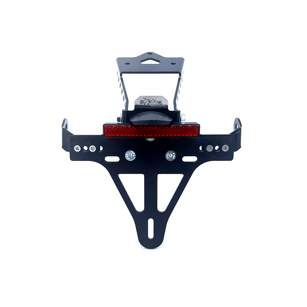 Soporte de matrícula alpha Technik para Suzuki GSX-S1000S Katana; TIPO WDG0; Año del modelo 2019-