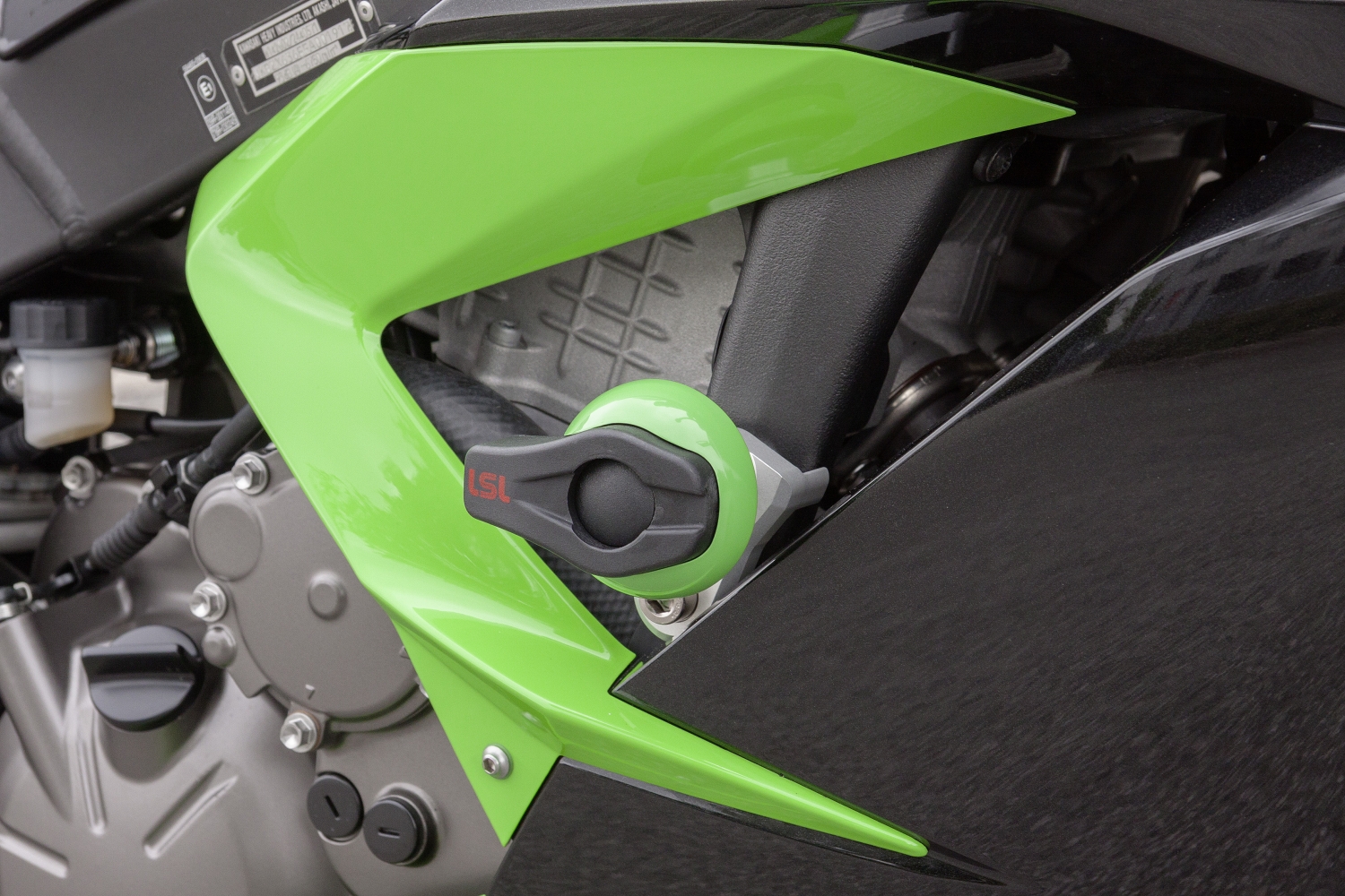 Kit de montaje de protectores anticaída LSL para Kawasaki ZX-6R 636 ABS, 2013-