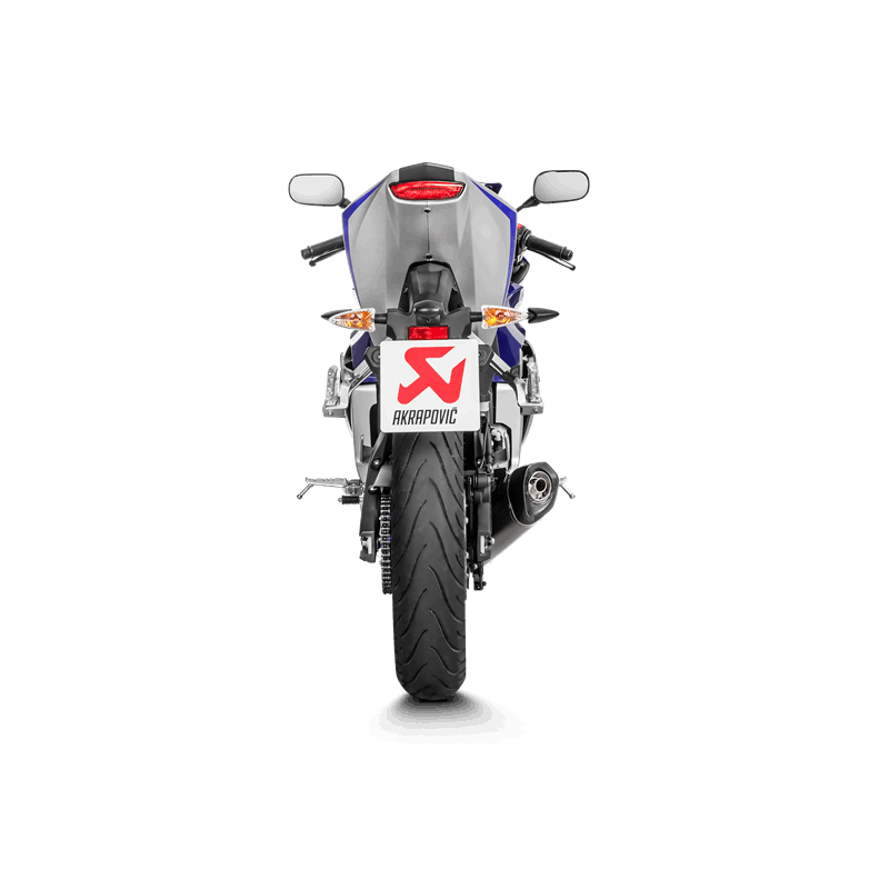 Akrapovic Racing Line (Titanium) sistema de escape para Yamaha MT-125 años de modelo 2014-2019 / YZF-R125 2014-2018