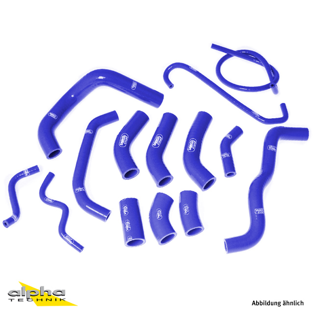 Kit de mangueras de silicona SAMCO SPORT azul para Honda CBR1000RR año del modelo 2006-2007