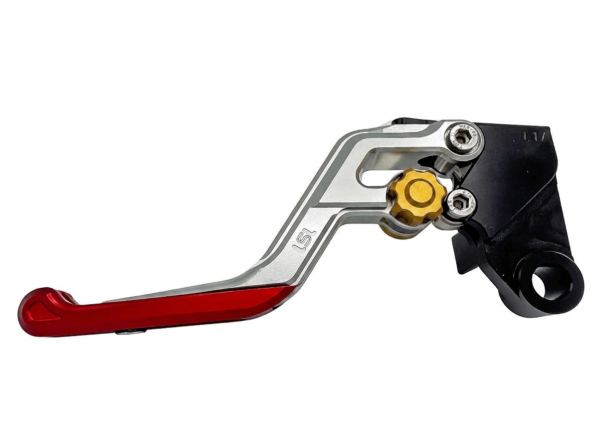 LSL ERGONIA maneta del embrague L64R Plata/Oro/Rojo