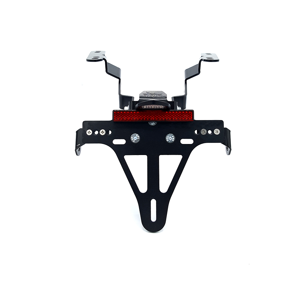 Soporte de matrícula alpha Technik para Honda CB650R, CB650RA y CBR650R, CBR650RA; Año del modelo 2019 - 2020