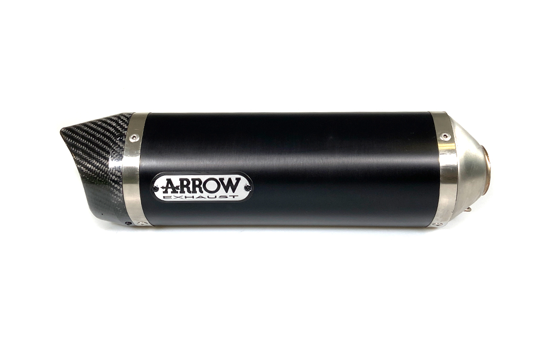 Escape ARROW THUNDER para Honda CB125R 2018-, Aluminio (Solo con colector ARROW)