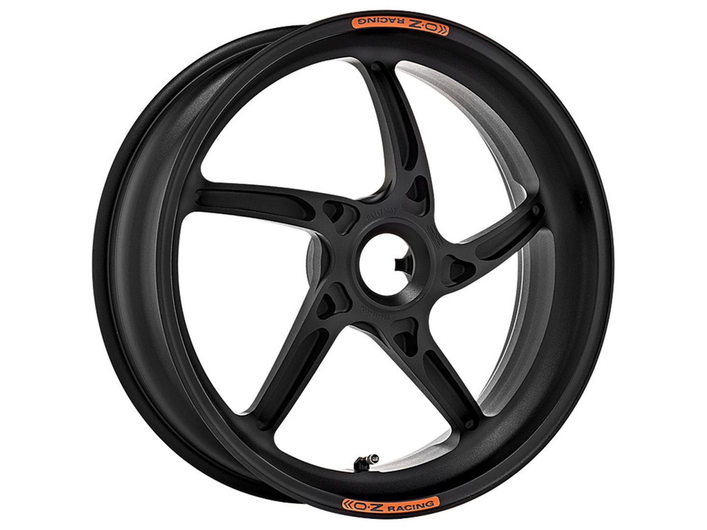 OZ Piega R Aluminio trasero en negro mate para Ducati Panigale V4(S), 2025