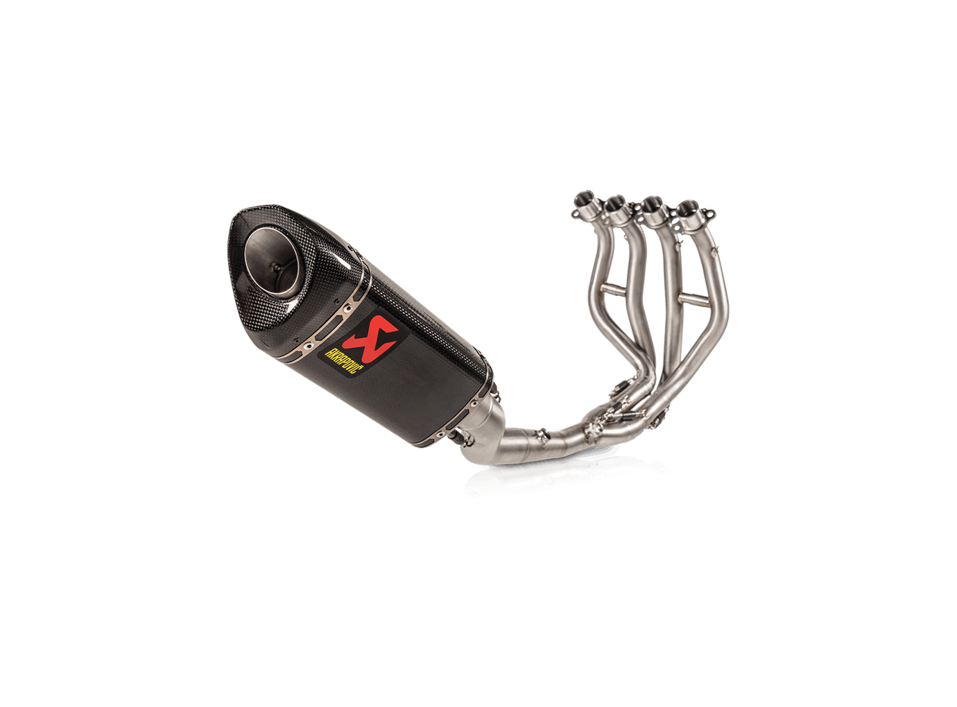 Akrapovic Racing Line (Carbono) sistema de escape para Kawasaki Ninja ZX-25R 2020- / ZX-4R & ZX-4RR 2023-2025