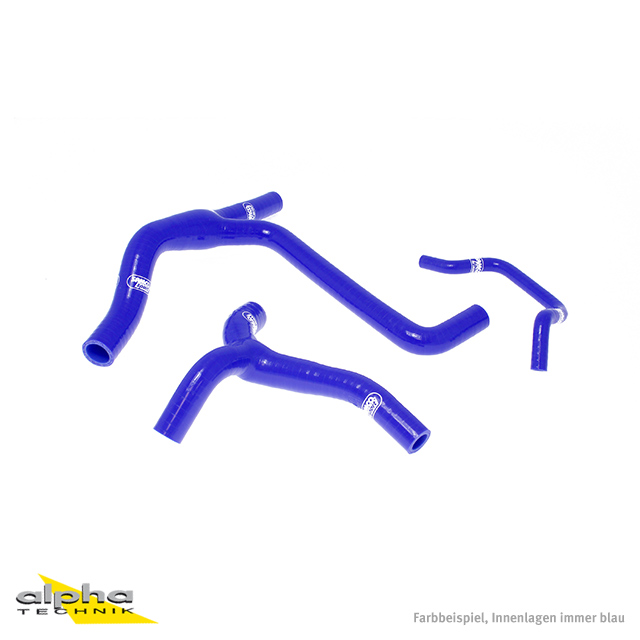 Kit de mangueras de silicona SAMCO SPORT azul para Kawasaki KX450F año del modelo 2010-2011