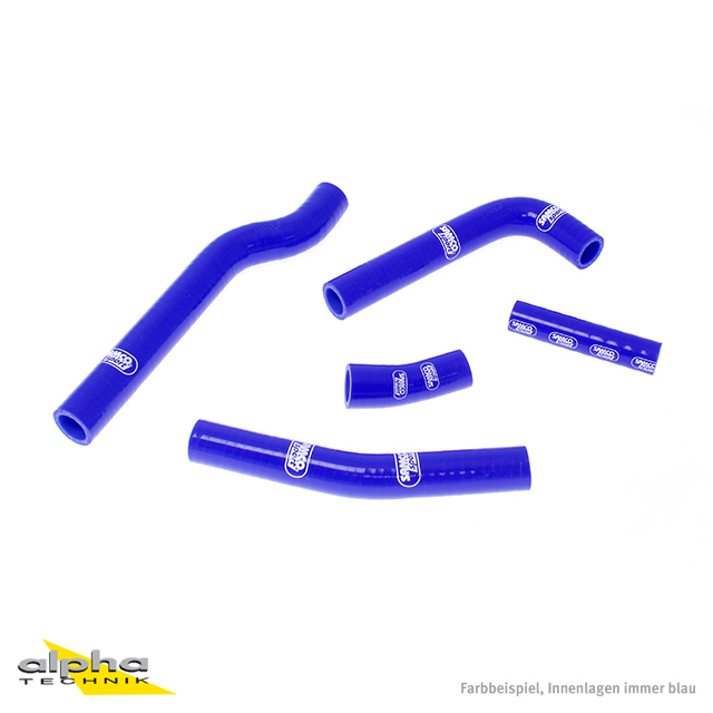 Kit de mangueras de silicona SAMCO SPORT azul para Yamaha WR450F año del modelo 2003-2006