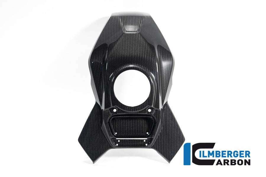 Ilmberger Carbon depósito de gasolinacubierta superior, brillante, BMW S1000XR 2020- M1000XR 2024-