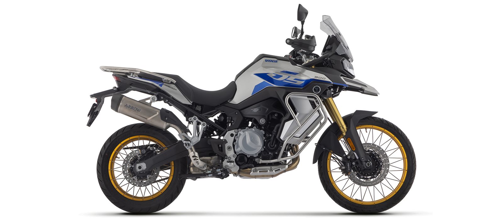 ARROW Escape INDY RACE EVO Titanio para Voge D900X Valico Modelo 2024-