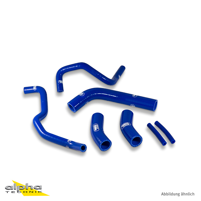Kit de mangueras de silicona SAMCO SPORT azul para Yamaha MT07 MT07 Moto Cage MT07 Tracer MT07 A Tracer 700 XSR 700