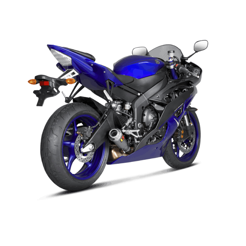 Escape Akrapovic Slip-On Line (Titanium) para Yamaha YZF-R6 año del modelo 2006-2025