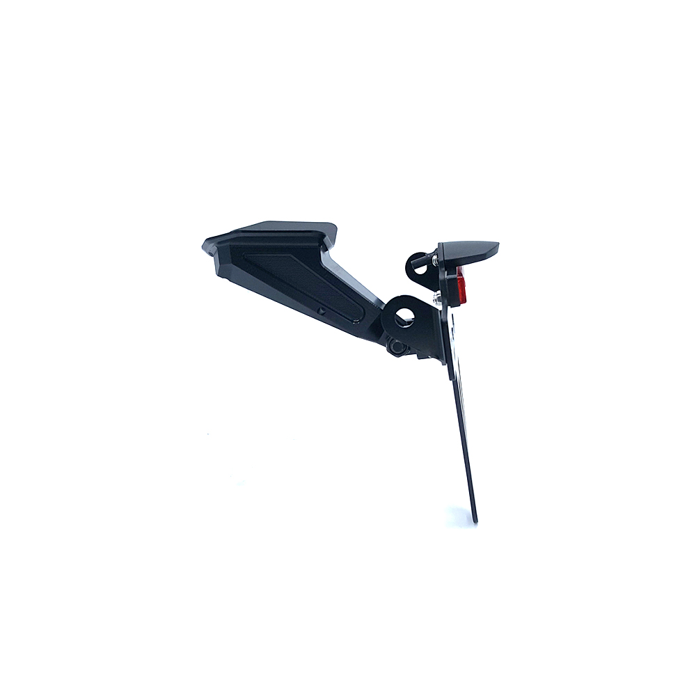 Soporte de matrícula alpha Technik para Yamaha YZF-R1, YZF-R1M; Tipo RN32, RN49, RN65; Año del modelo 2015-