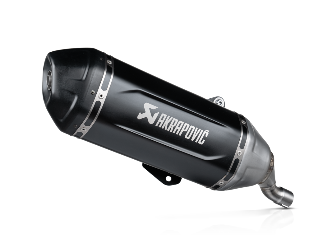 Akrapovic Slip-On Line (SS) Escape para Vespa GTS 125, Super, Supersport, Supertech, año del modelo 2025- (Euro 5+)