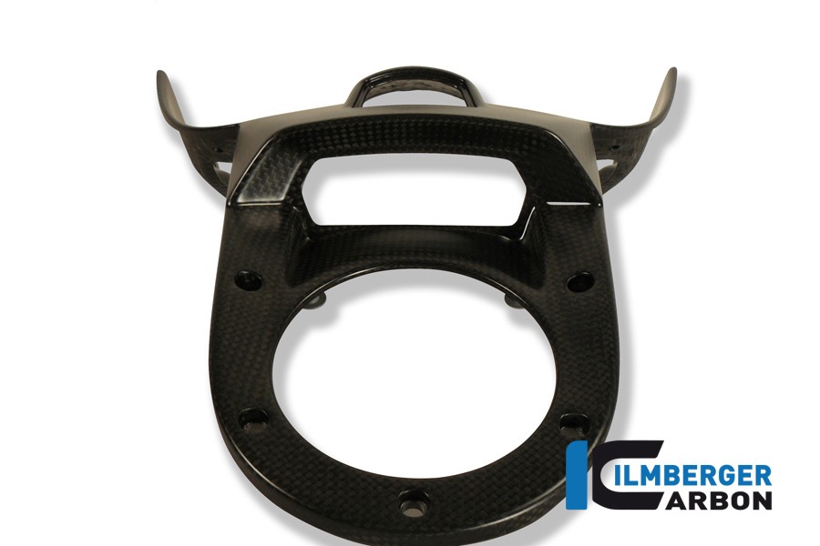 Cubierta del cuadro de instrumentos de carbono Ilmberger en el depósito de gasolina, Carbono