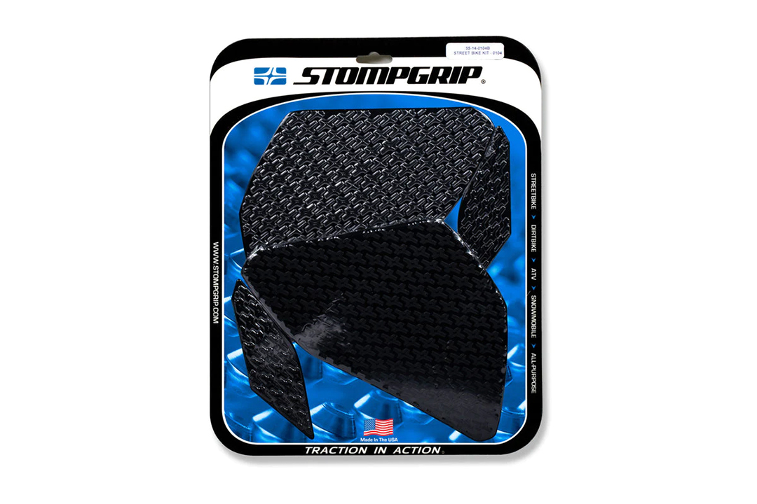 Stompgrip negro, Icon, para Yamaha YZF-R3, YZF-R25, 2015-2018