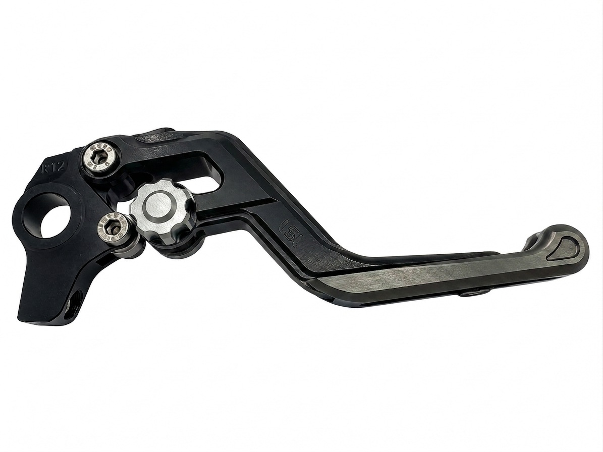 LSL ERGONIA Maneta de Freno R38R Negro/Plata/Antracita