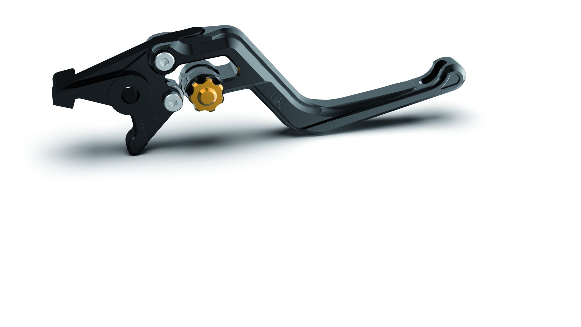 LSL ERGONIA Maneta de freno R17 Antracita/Oro/Negro