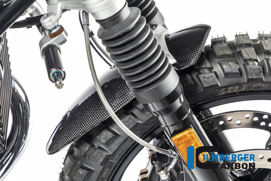 Guardabarros de carbono Ilmberger anterior, delantero/parte trasera, brillante, BMW R nineT Urban GS 2016-