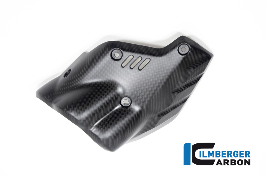 Protector térmico de escape de carbono Ilmberger para silenciador, mate, Ducati Diavel V4, 2023-
