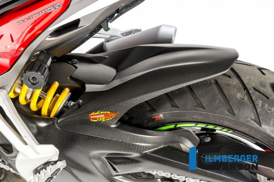 Guardabarros de carbono Ilmberger trasero Ducati mate
