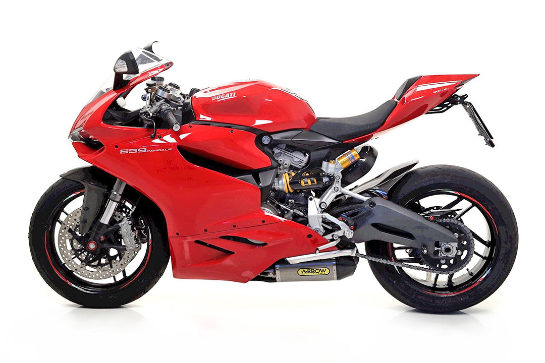 ARROW Escape WORKS para Ducati Panigale 899 / 1199 2012-2015, Titanio