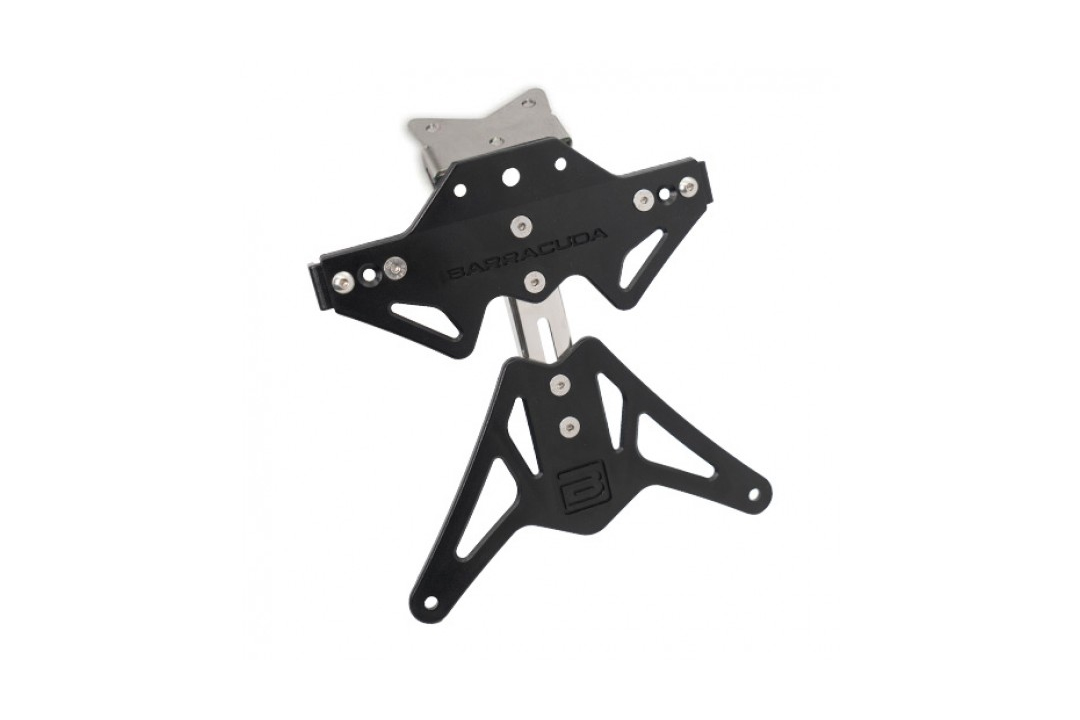 Soporte de matrícula Barracuda para Yamaha T-MAX 530 2012-2016