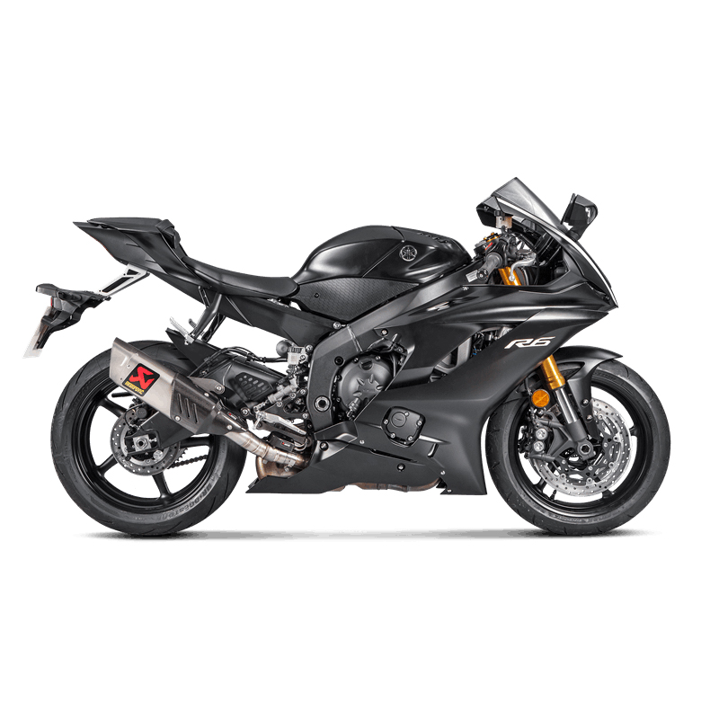 Escape Akrapovic Slip-On Line (Titanio) para Yamaha YZF-R6 año modelo 2017-