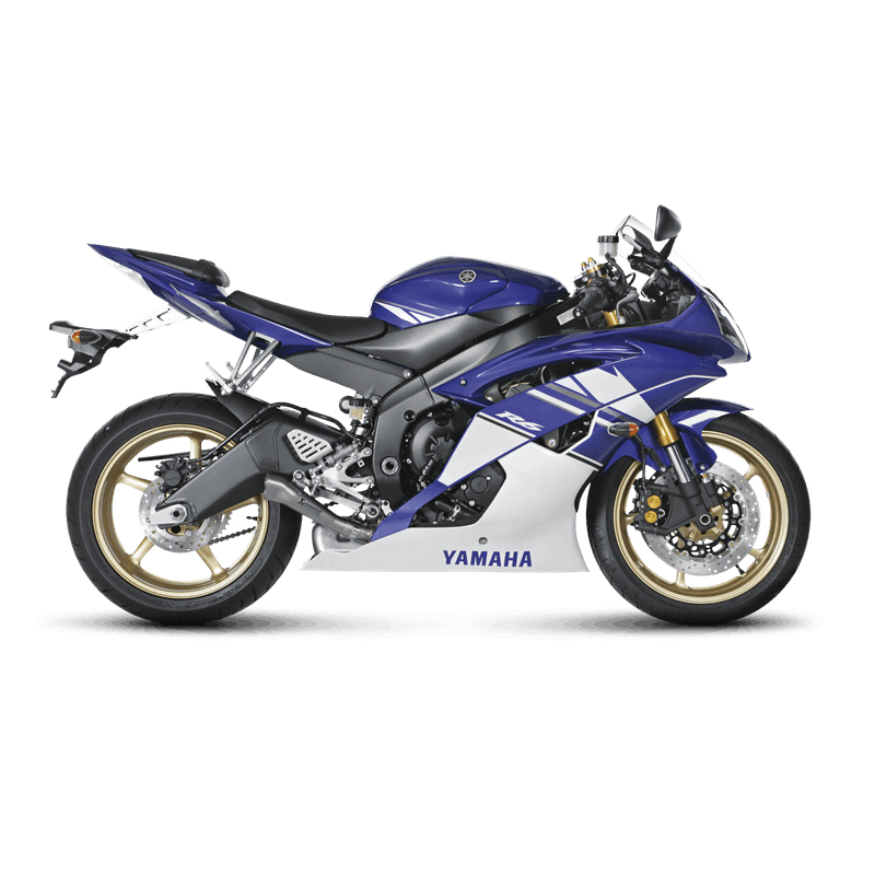 Escape Akrapovic Slip-On Line (Titanio) para Yamaha YZF-R6 2006-2025