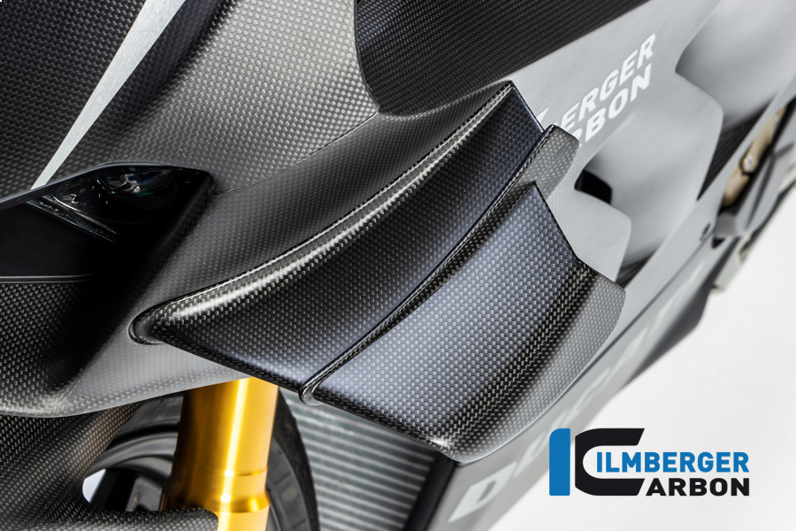 Ilmberger Carbon Winglet lado izquierdo mate Ducati Panigale V4 R