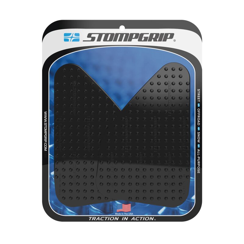 Almohadilla Stompgrip depósito de gasolina negra, Volcano, para Yamaha MT09, 2024-2025