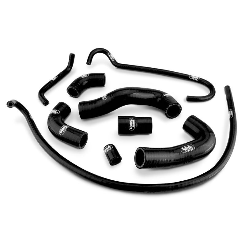 Kit de mangueras de silicona SAMCO SPORT negro para MV Agusta Brutale 1000 RR 1000 RS Rush 1000 Año del modelo 2020-2024