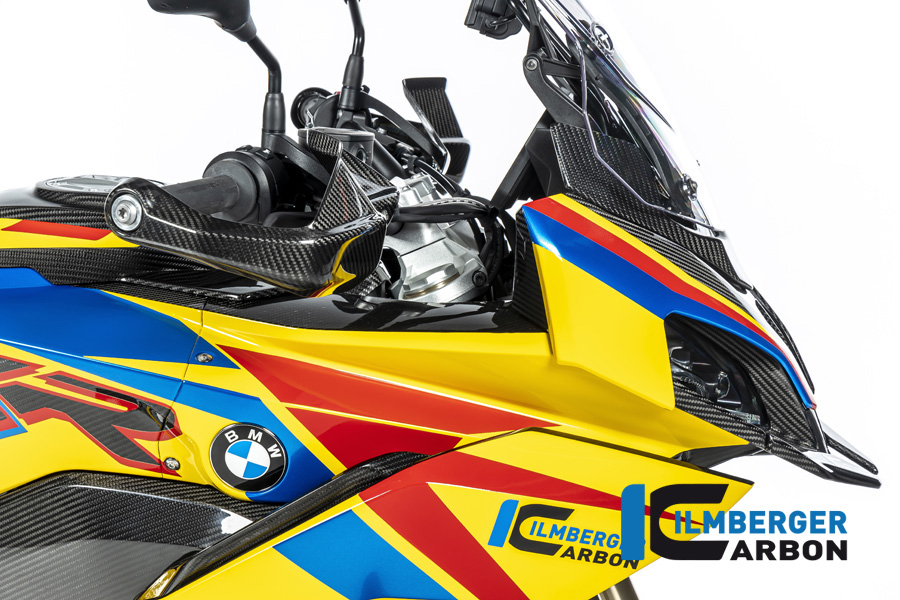 Ilmberger Carbon Parte del carenado lateral derecho, brillante, BMW S1000XR 2020- M1000XR 2024-