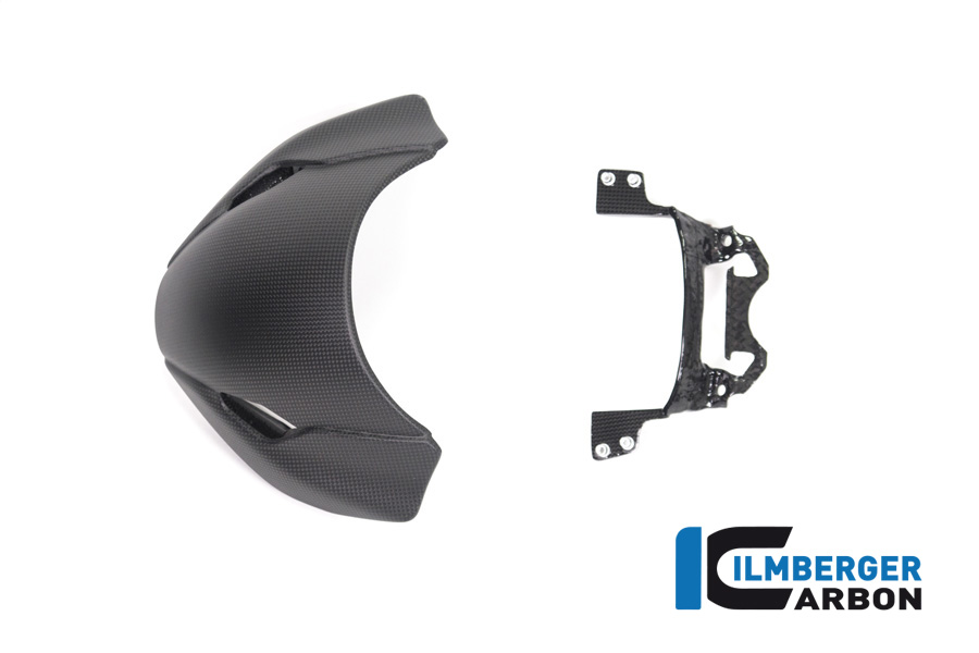 Parabrisas de carbono Ilmberger incl. soporte, mate, Ducati Monster 1200, 1200S 2017-