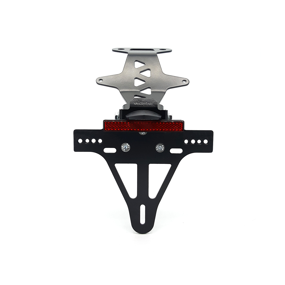 Soporte de matrícula alpha Technik para Ducati Scrambler 1100 Pro y Sport Pro; Tipo 1K; Año del modelo 2020-