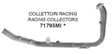 Colector de Competición ARROW de Acero Inoxidable para CF Moto 450MT 2025-