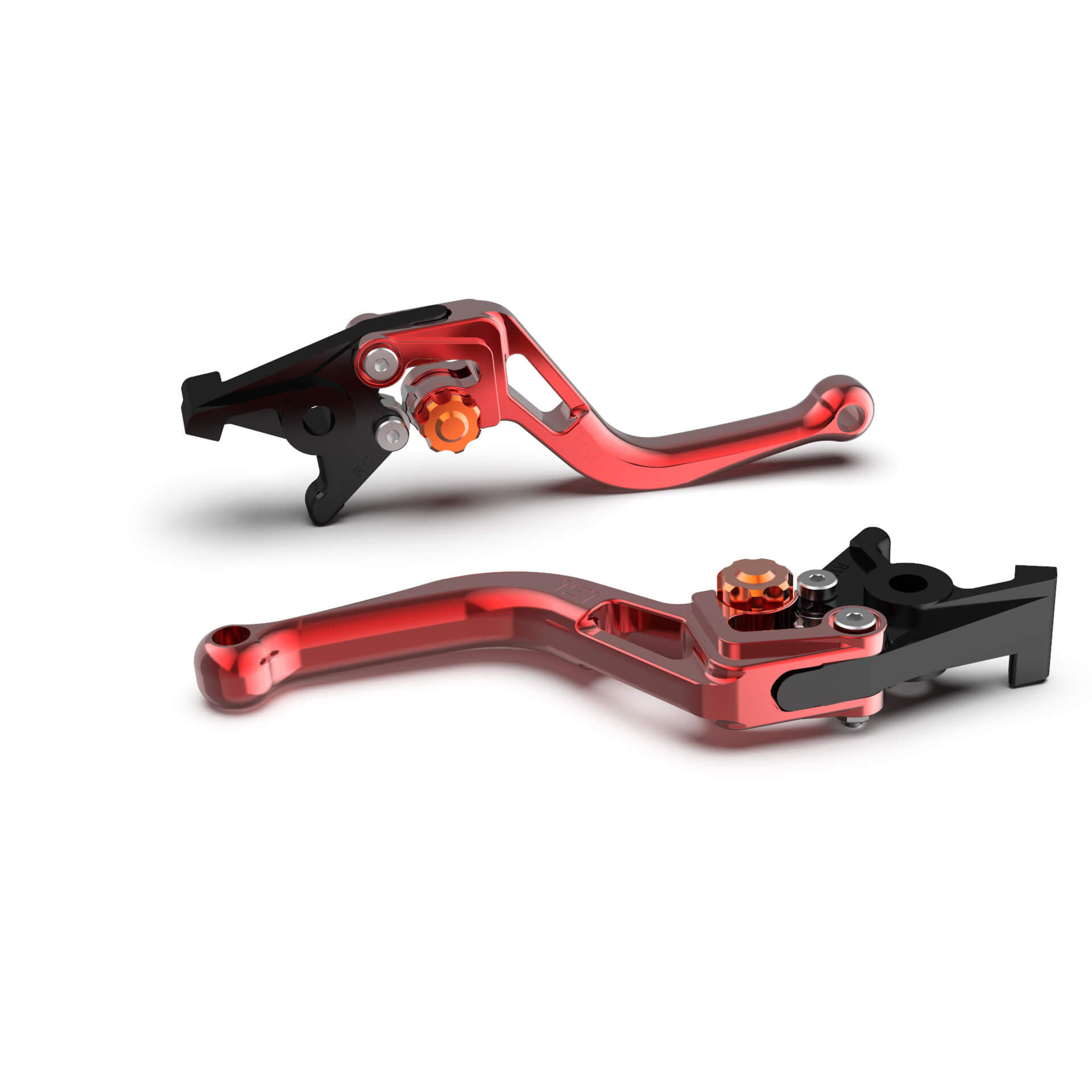 LSL maneta del embrague BOW L63R, corto, rojo/naranja