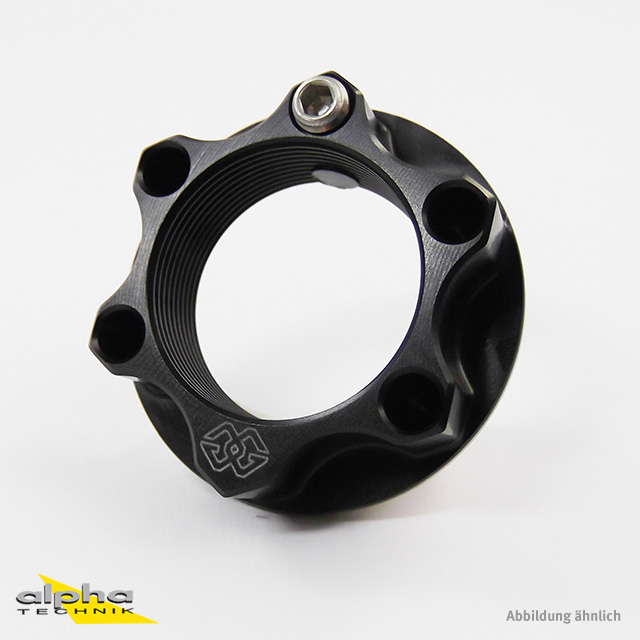 Tuerca GILLES ACMA (pipa de dirección) M28x1 negra