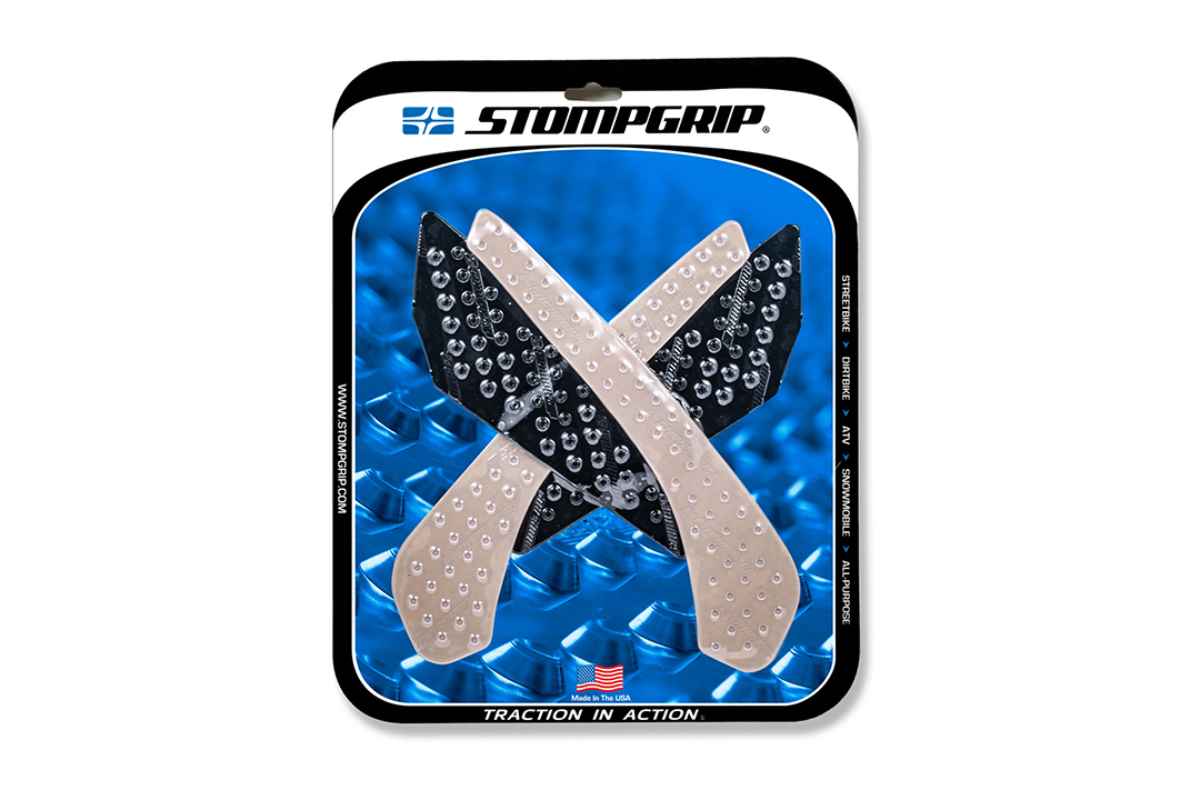 Stompgrip híbrido, Volcano, para Suzuki GSXS750 año de modelo 2018-2022